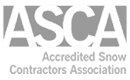 ASCA Accredited Snow Contractors Association Member